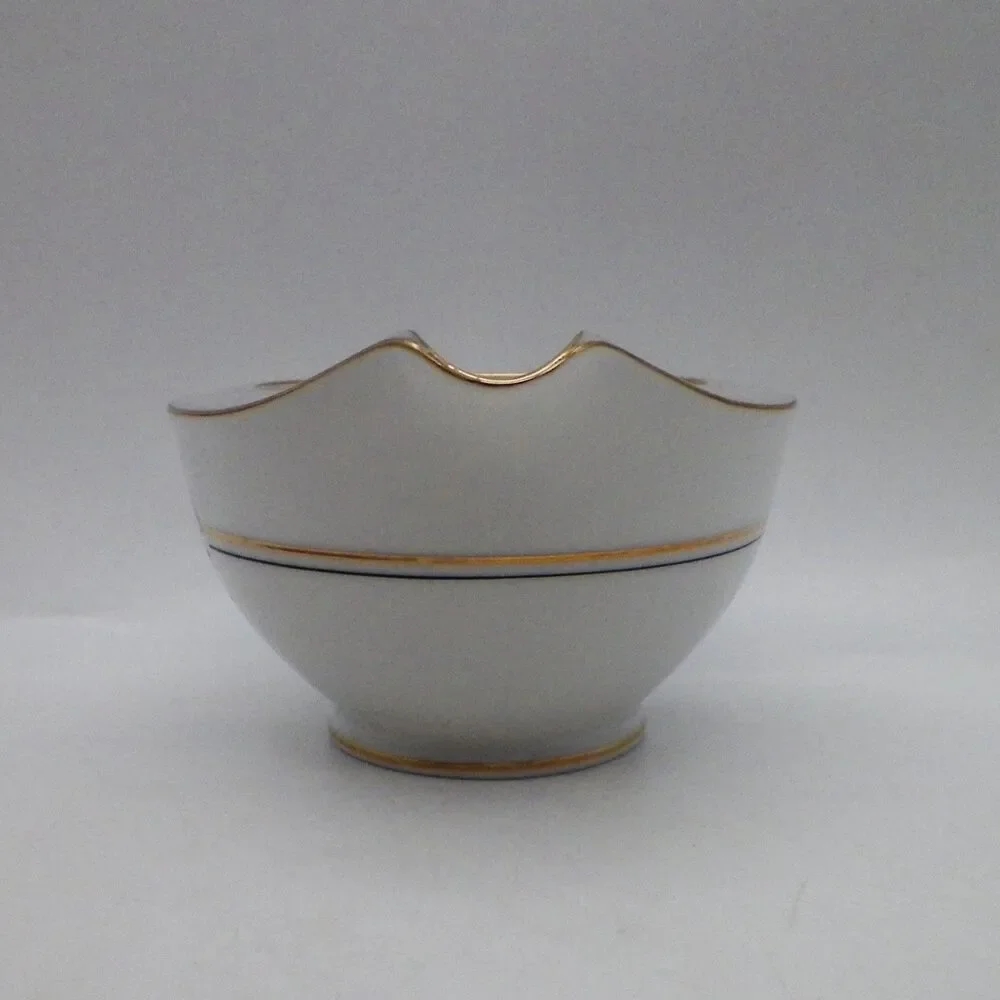Lipper & Mann Queen Annes Lace Creamer & Sugar Bowl Fine China Japan MCM
